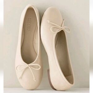 NEW! Haven Well Within Cream Soft Leather Ballet Flats! Size 9